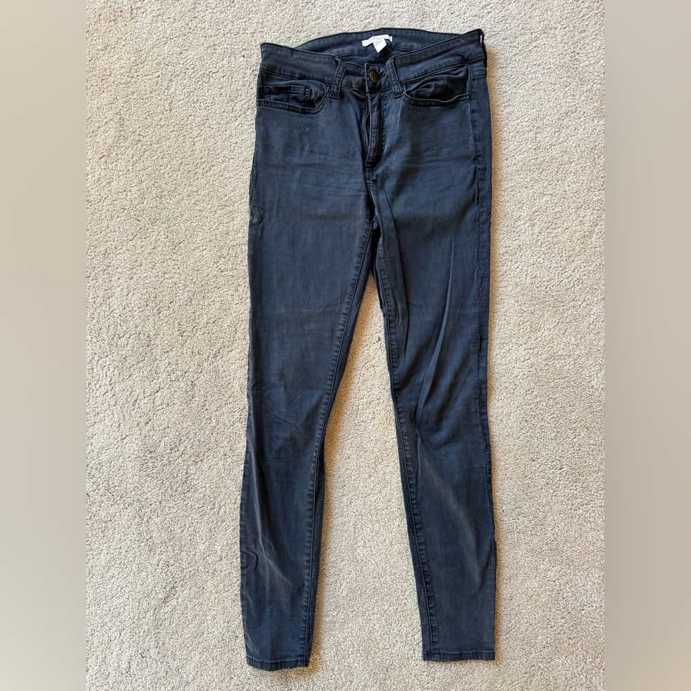 Daily Ritual Women's Dark Blue Skinny Pants